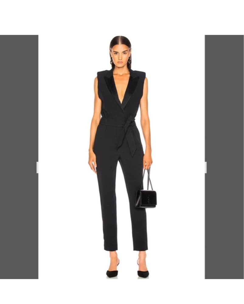 IRO Anis Black Jumpsuit - Image 1
