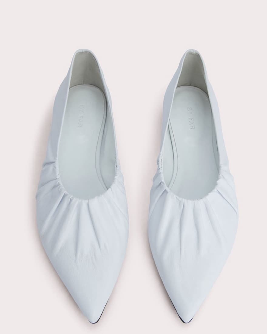 By Far - Regina White Nappa Leather - Image 2