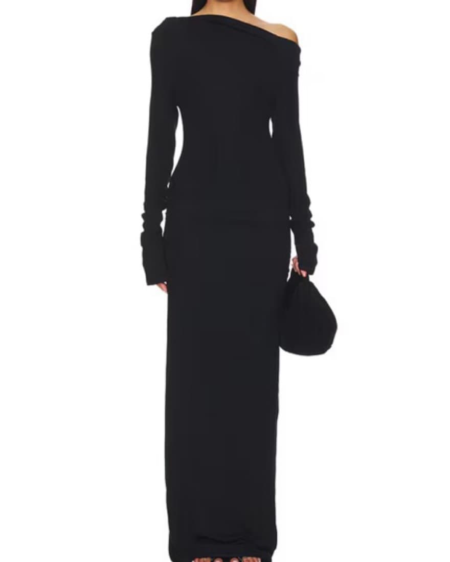 SNDYS Reyna Black Maxi Dress 🖤 - Image 5