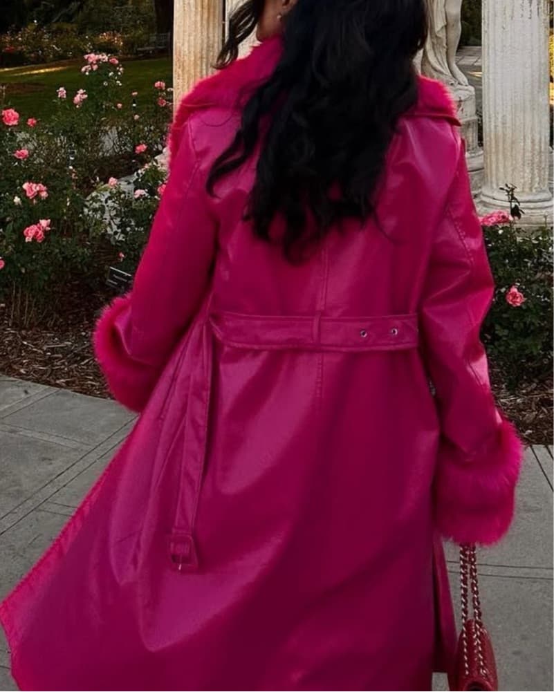 Glamorous Faux Fur Coat - Image 2