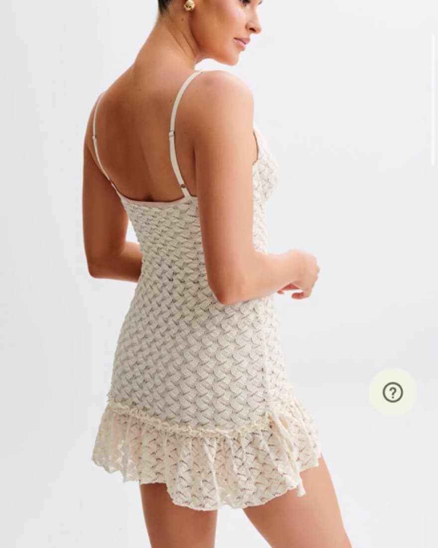 Lace Trim Boho Dress - Image 3