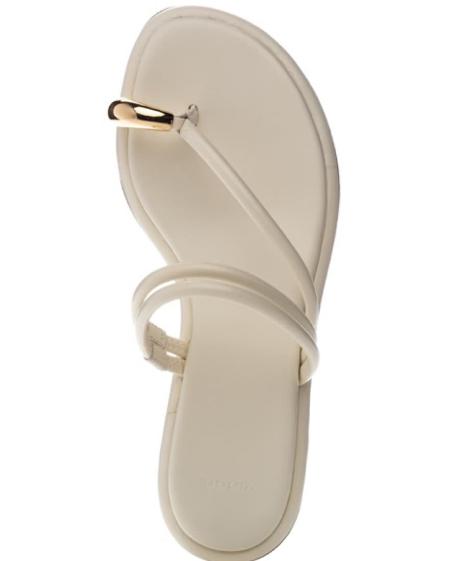VINCE LUCILA SANDAL MARBLE CREAM LEATHER - Image 1