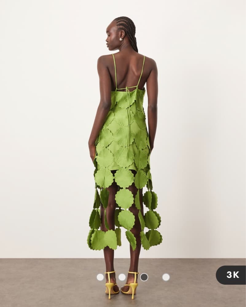 ASOS Arrange Floral Statement Dress - Image 3