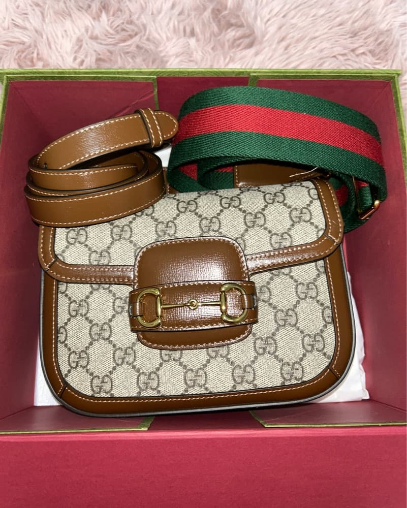 Gucci 1995 Horsebit Shoulder Bag - Image 2