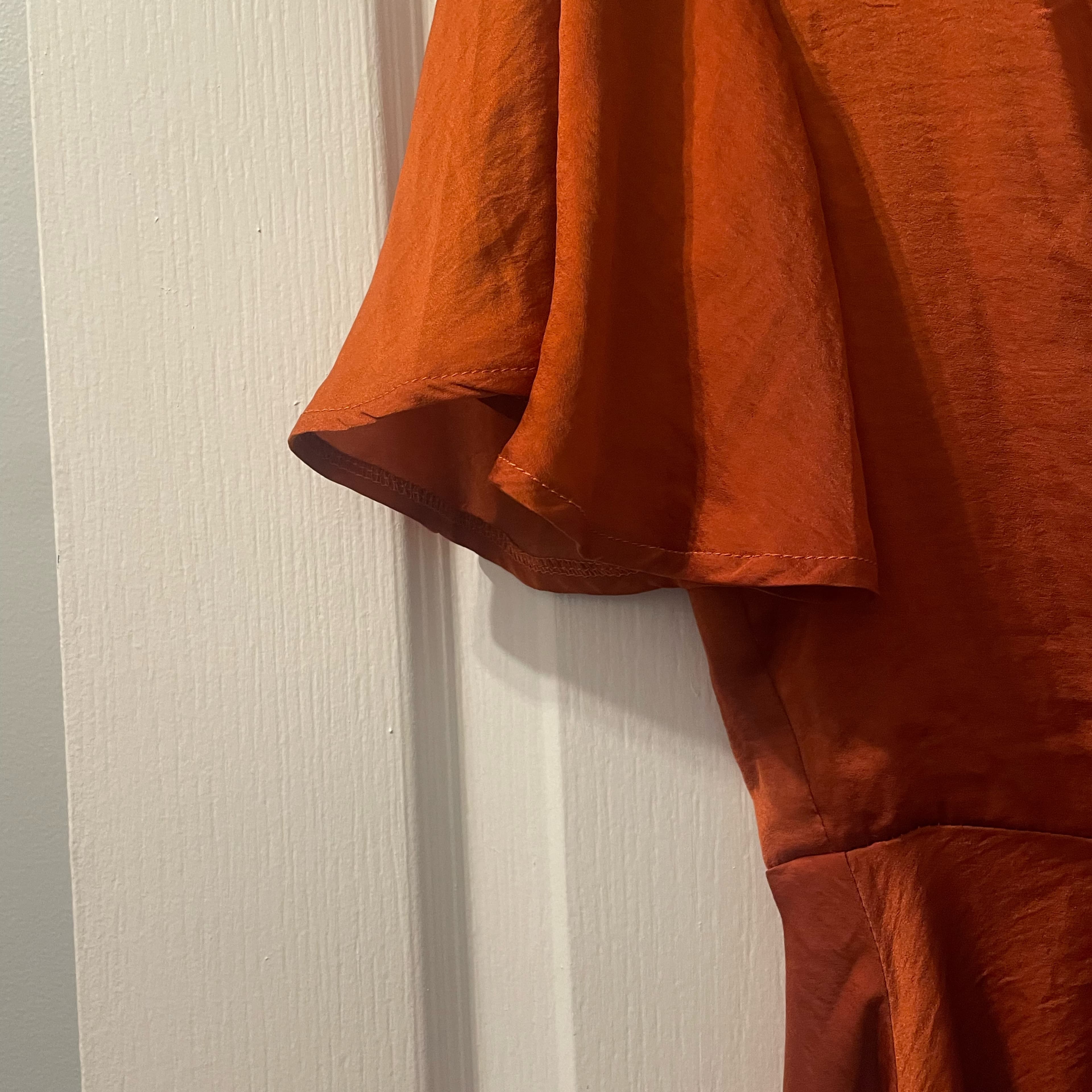 Billy J Burnt Orange Dress NWT - Image 3