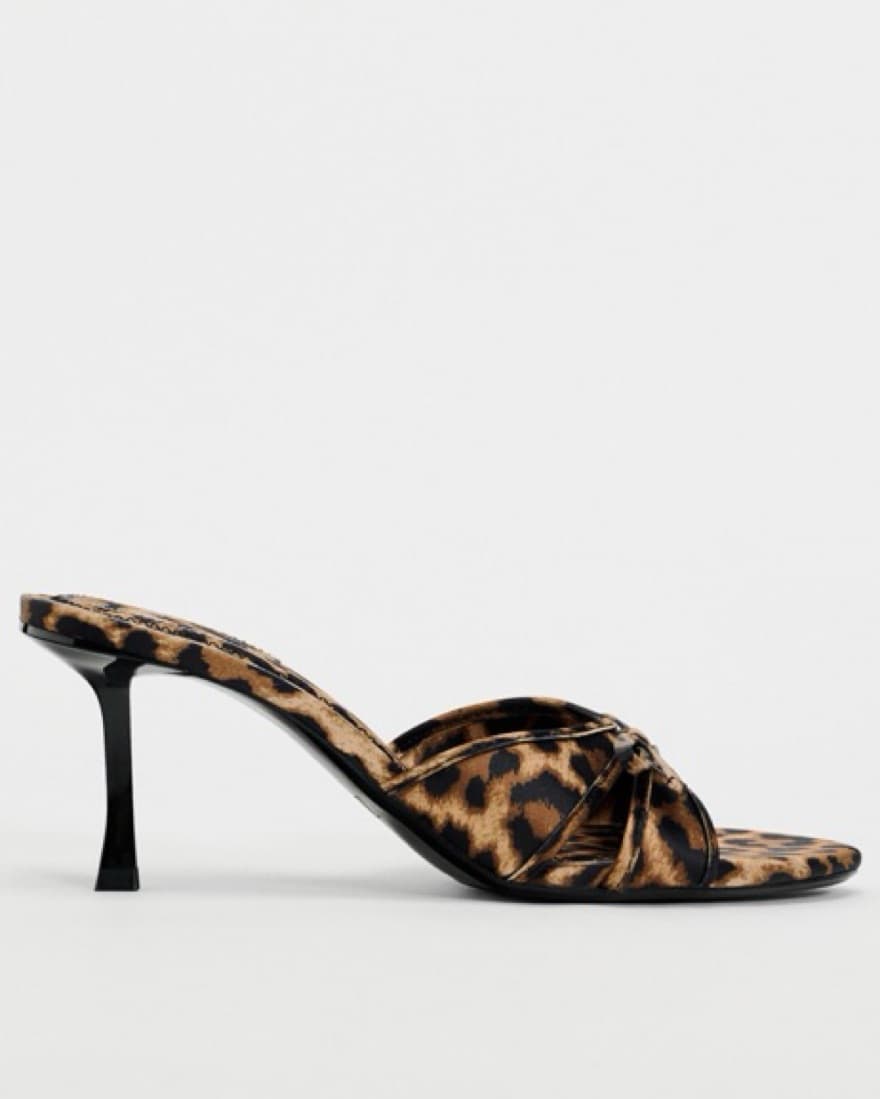 Zara Leopard Print Heels  - Image 3
