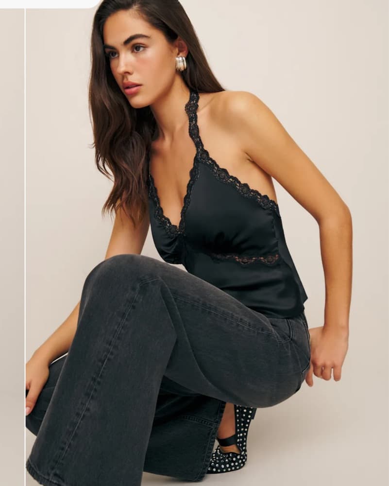 Reformation Monica Silk Top - Image 6