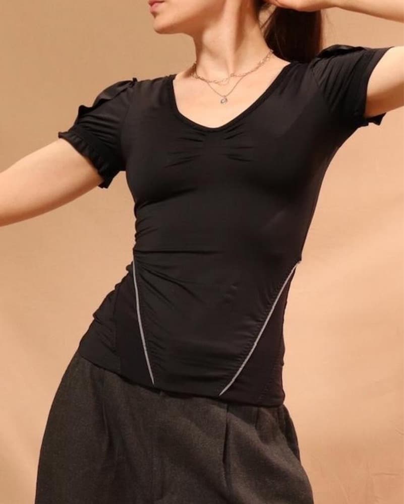 Adidas By Stella Mccartney Ruched Top  - Image 2