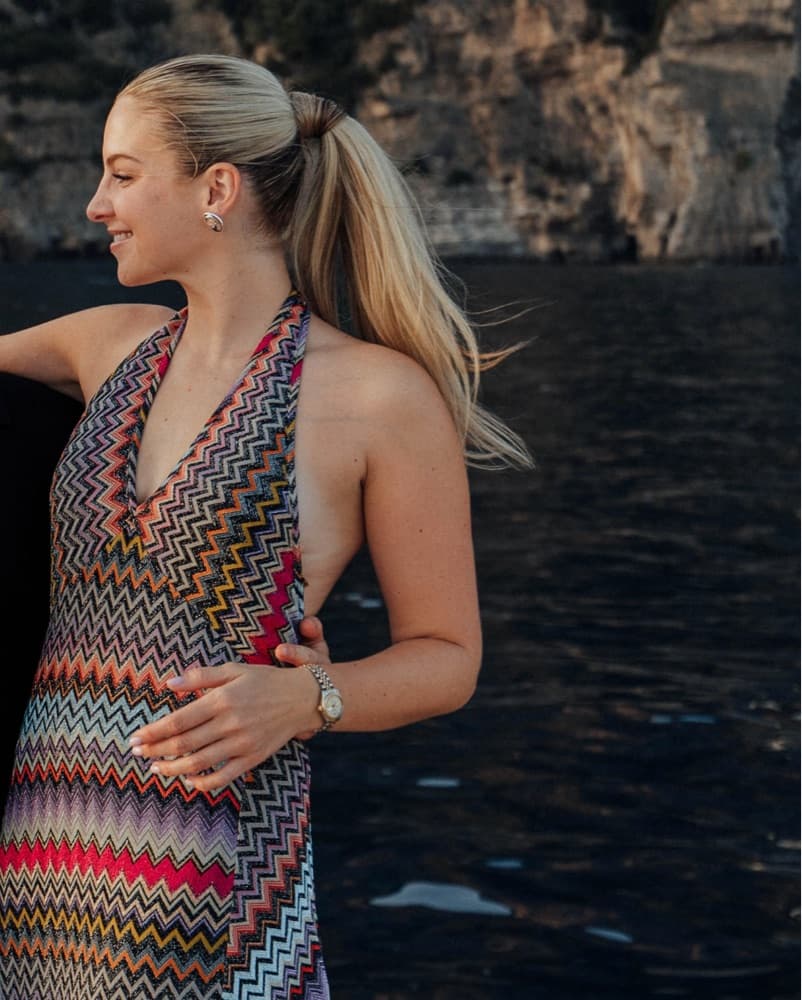 Missoni Chevron-Pattern Halter-Neck Knit - Image 4