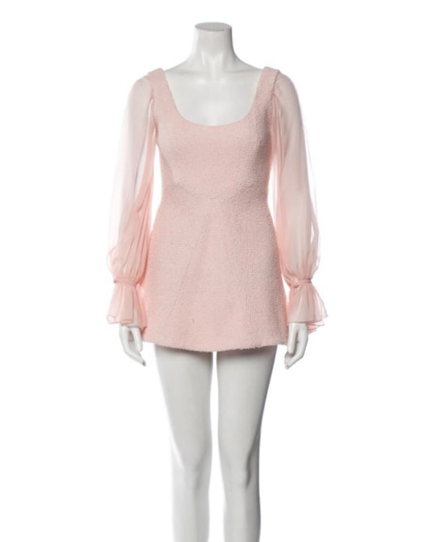 e1972 Scoop Neck Mini Dress - Image 1