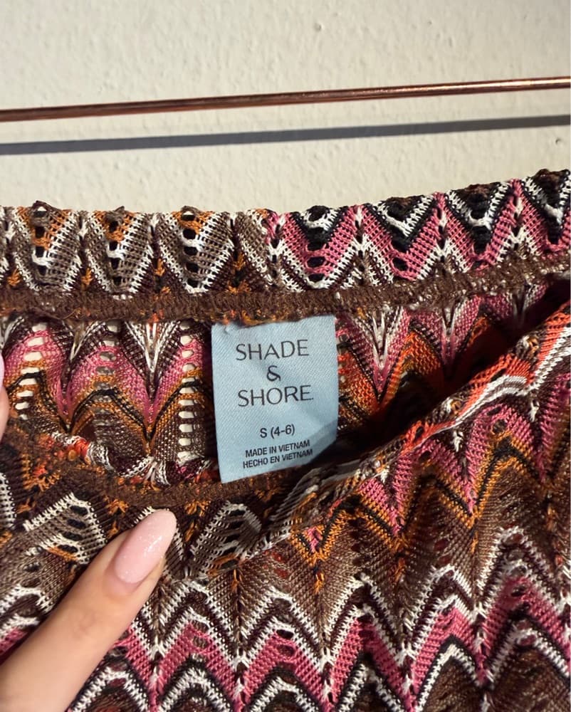 Missoni Style Sheer Cover Up Pants - Image 3