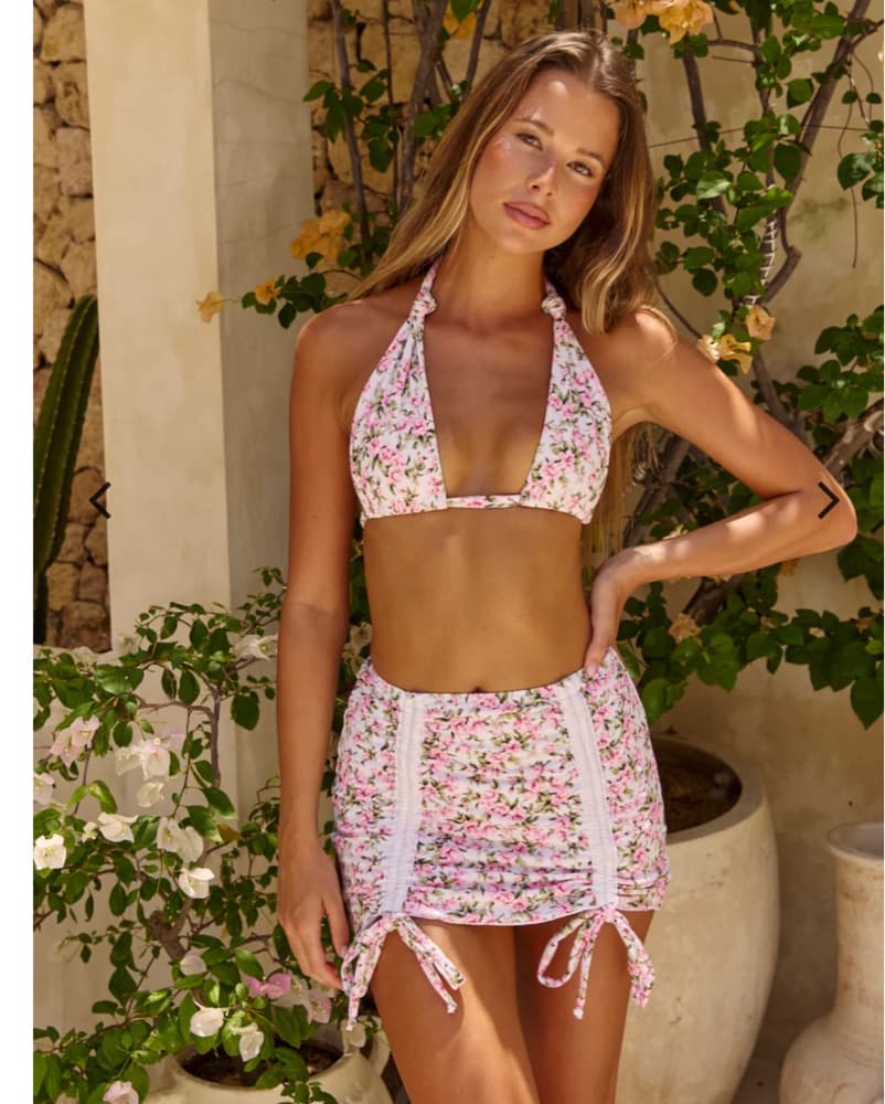 3 Pcs Fleur Bikini Set  - Image 2