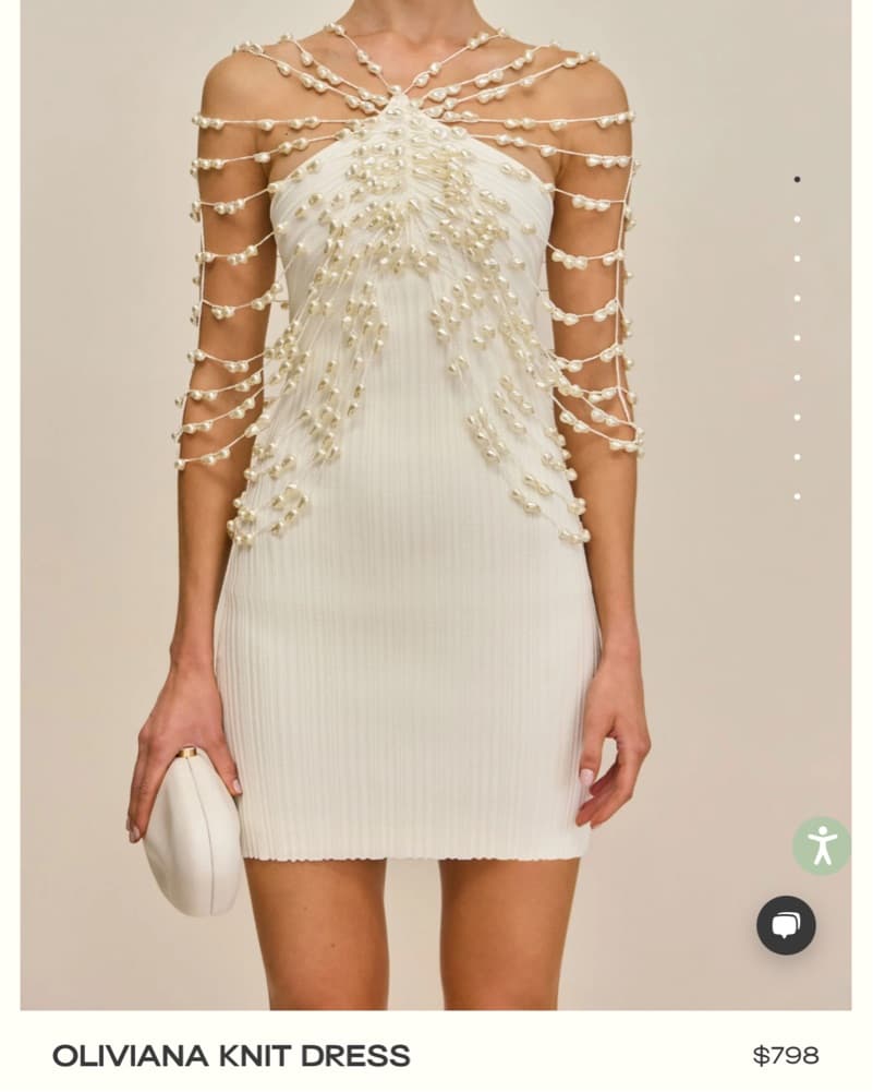 Cult Gaia Oliviana Knit Dress - Image 2