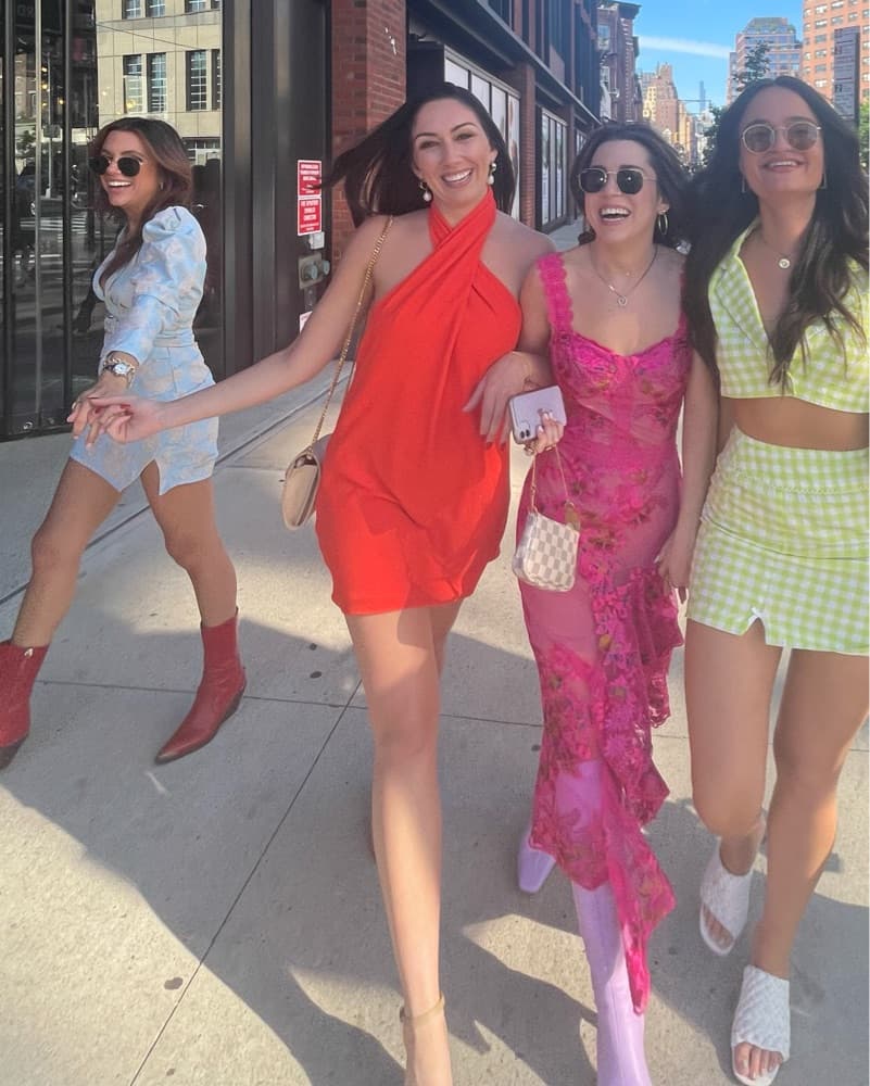 Bright Red Coral Dress Show Me Your Mumu - Image 3