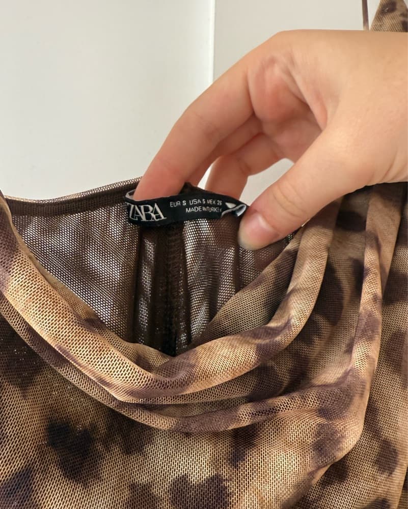 Leopard Print Maxi Dress - Image 3