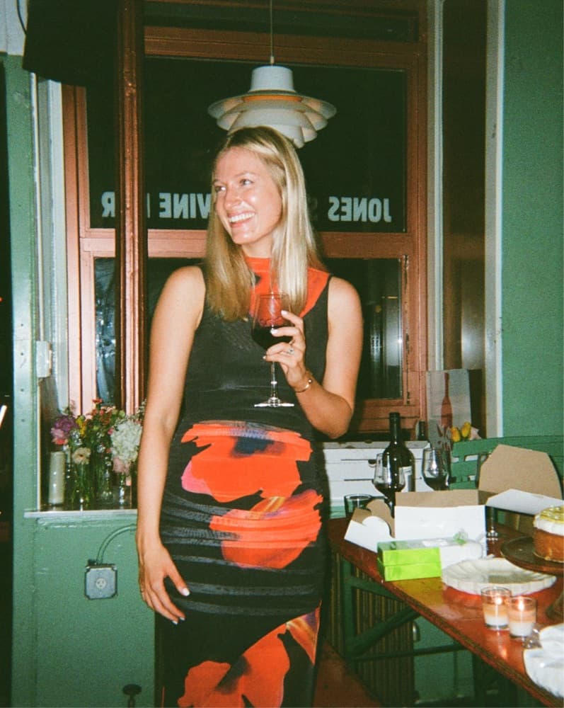 Mesh Floral Dress - Image 3