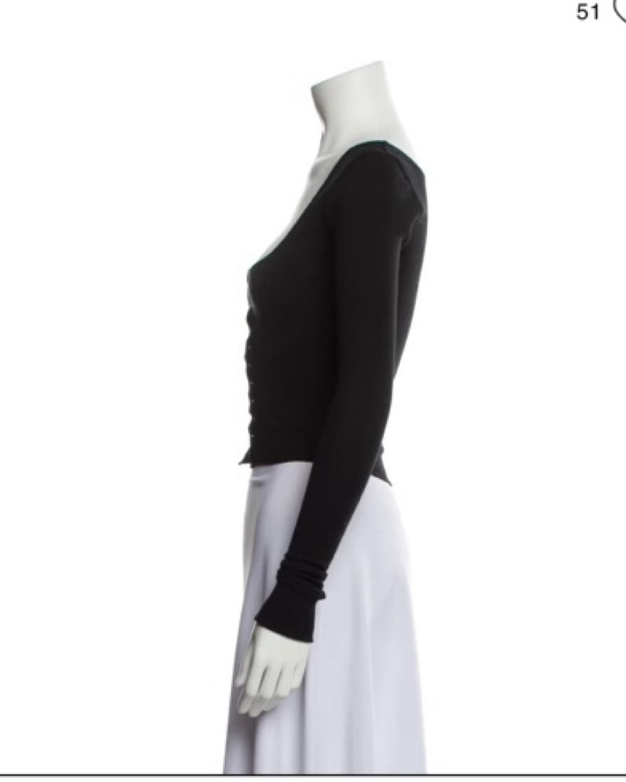 Are You Am I Square Neckline Long Sleeve - Image 2