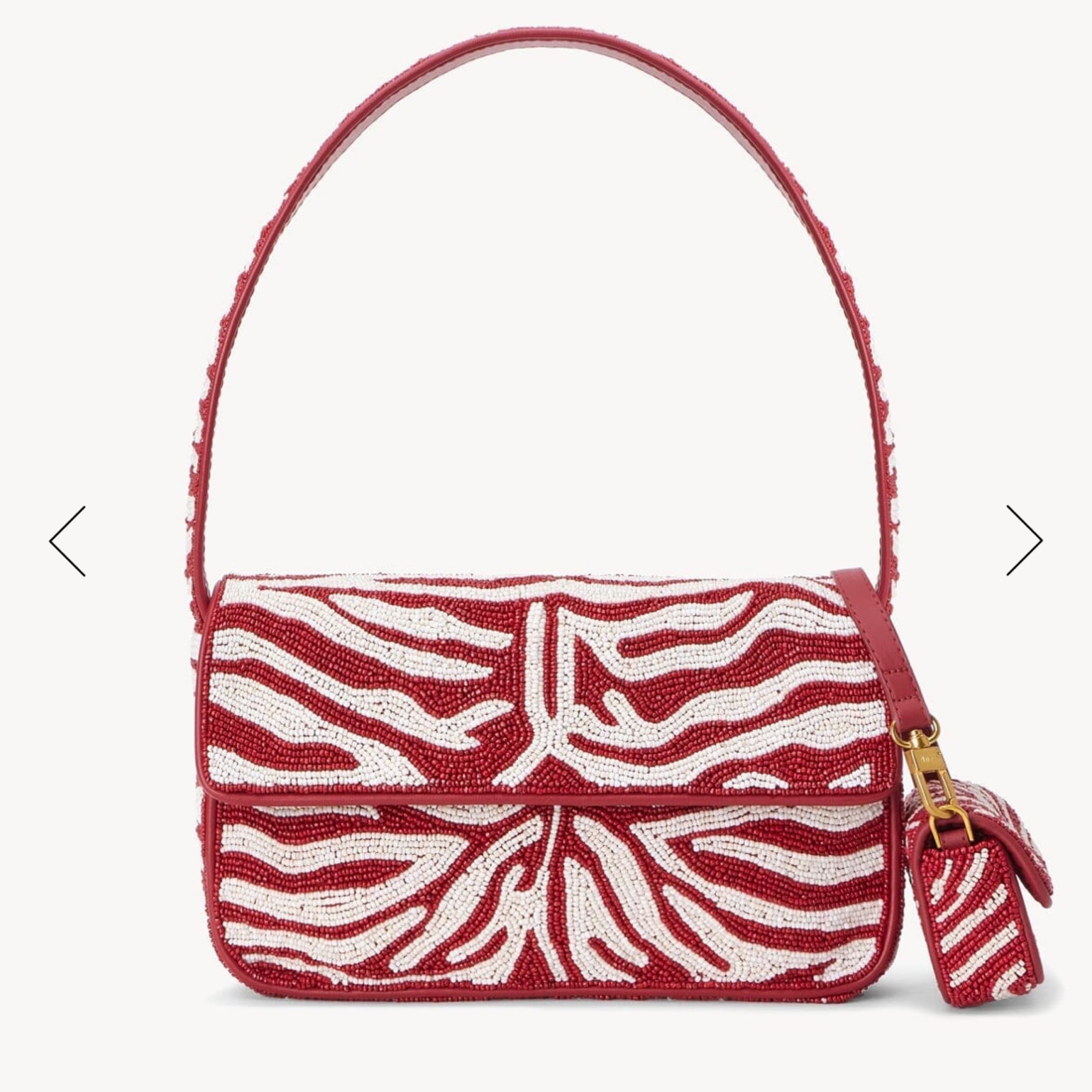 STAUD - TOMMY BAG SCARLET WHITE - Image 1