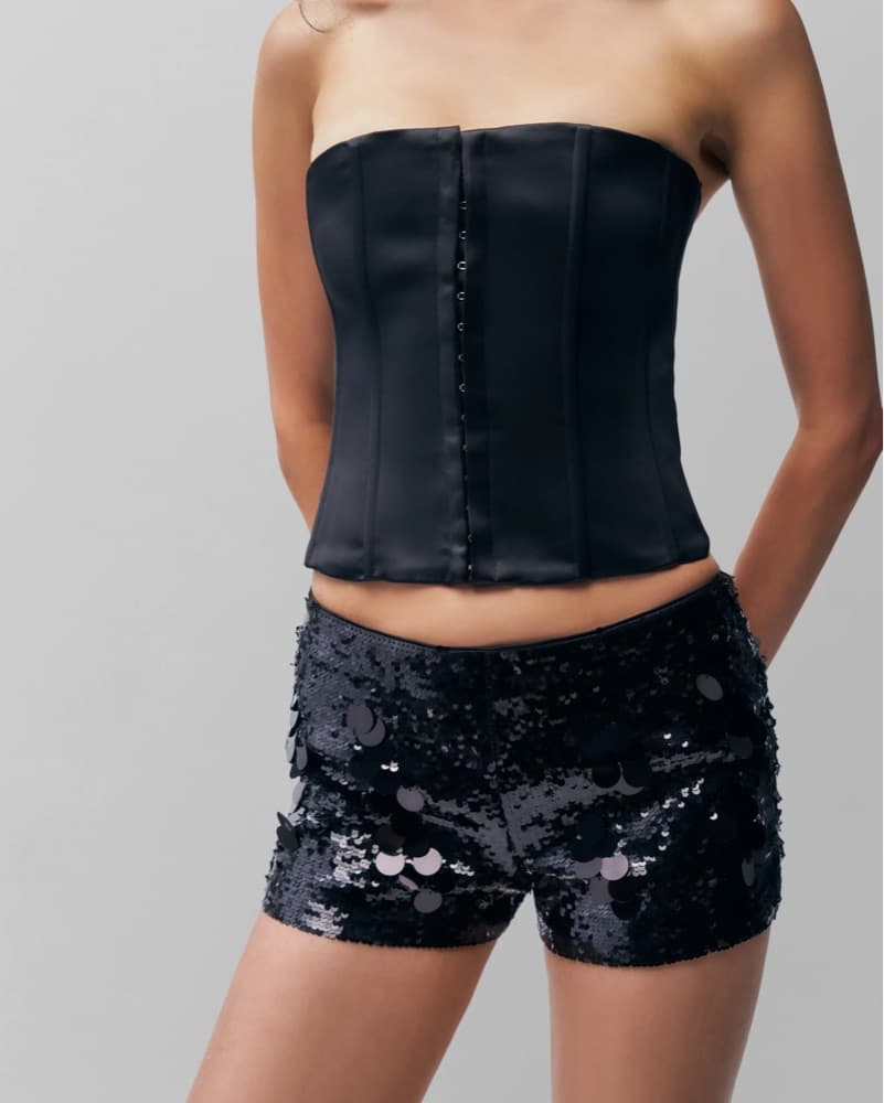 Guizio Paillette Shorts - Image 4