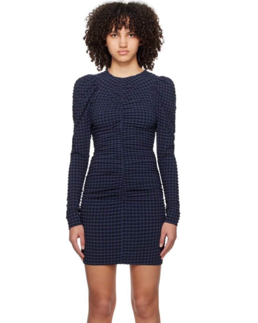 Ganni Ruched dress - Image 2
