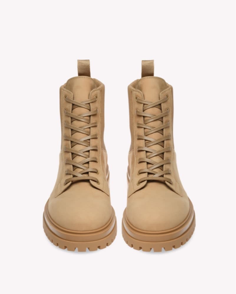 Gianvito Rossi Suede Martis Camel Boots - Image 2
