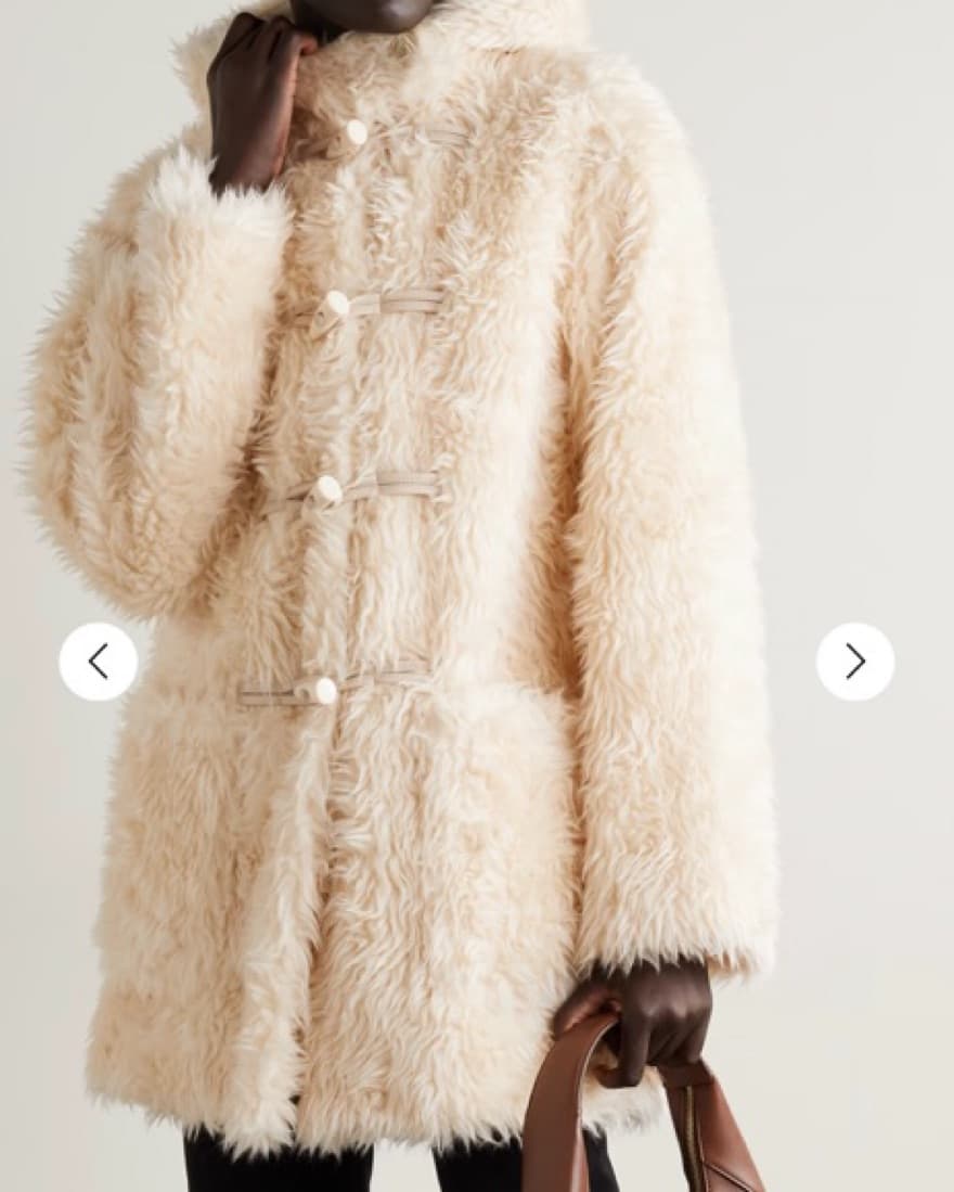 A.L.C. Faux Shearling Coat - Image 2
