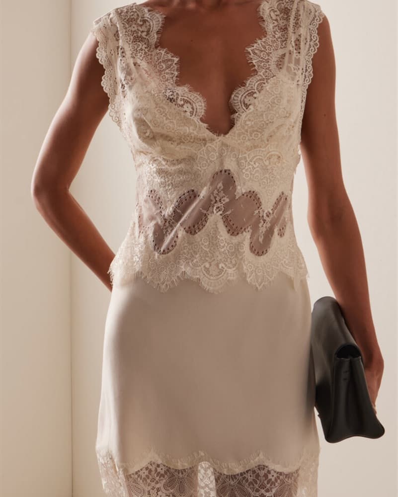 Third Form Visions Lace Mini Dress - Image 3