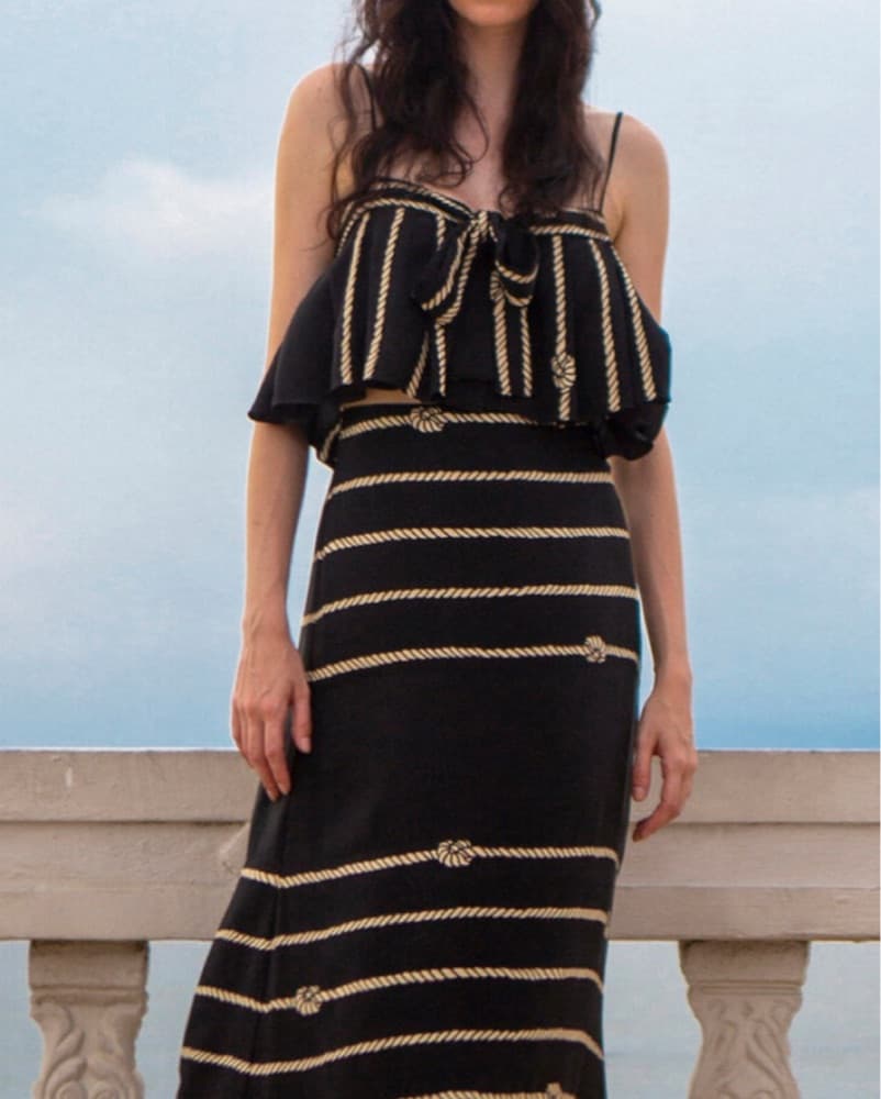 Johanna Ortiz Deep Ocean Top - Image 1