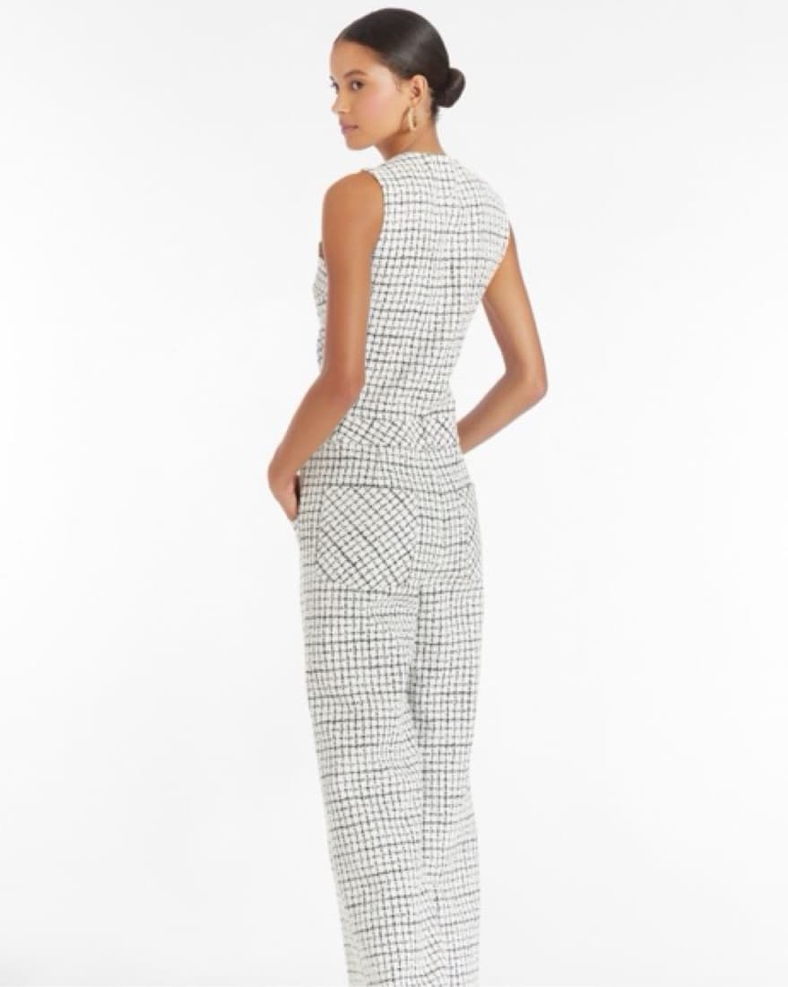 AmandaUprichard Tweed Jumpsuit -Tailored - Image 3