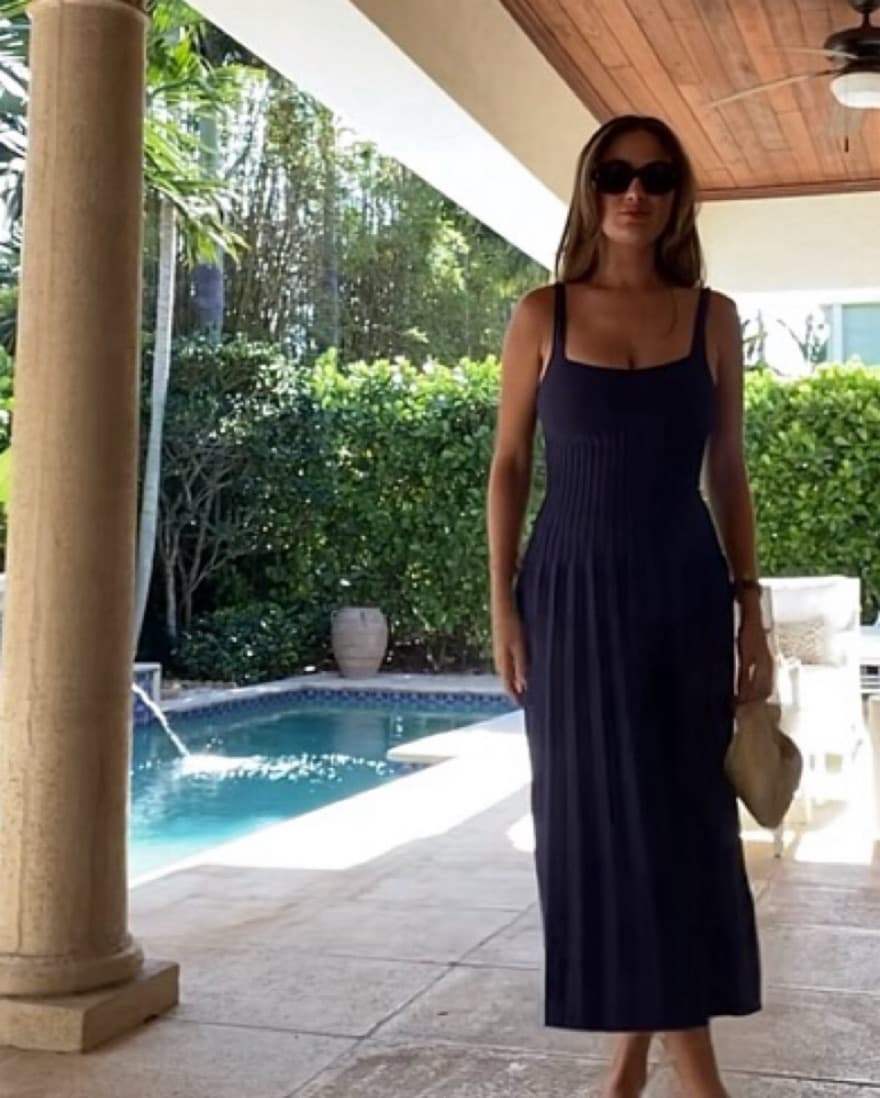 Staud Ellison Midi Dress - Image 2