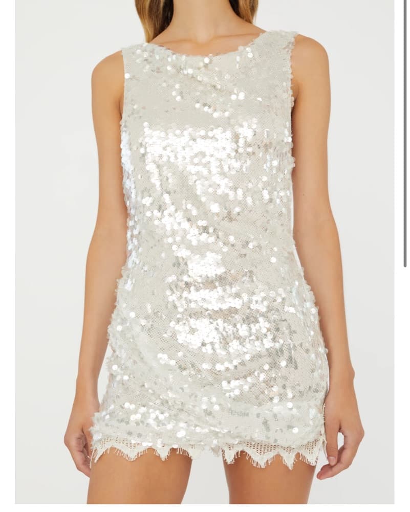 Christopher Esber Opaline Sparkle Dress - Image 3