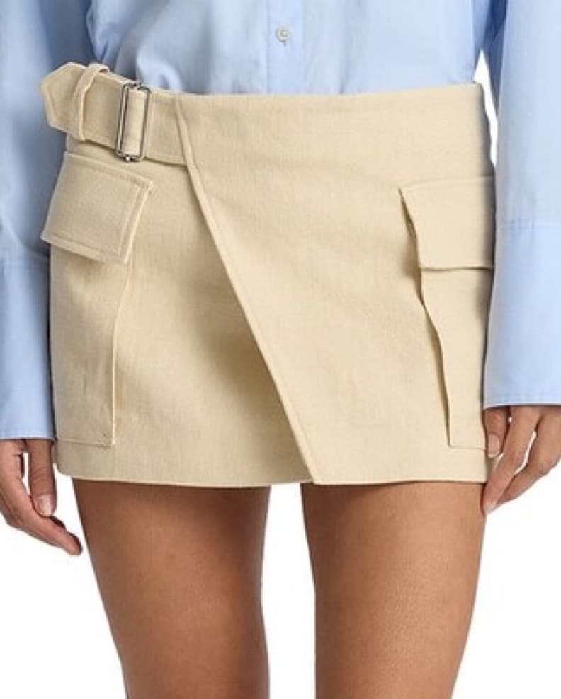 ALC Tan Cargo Skirt - Image 1