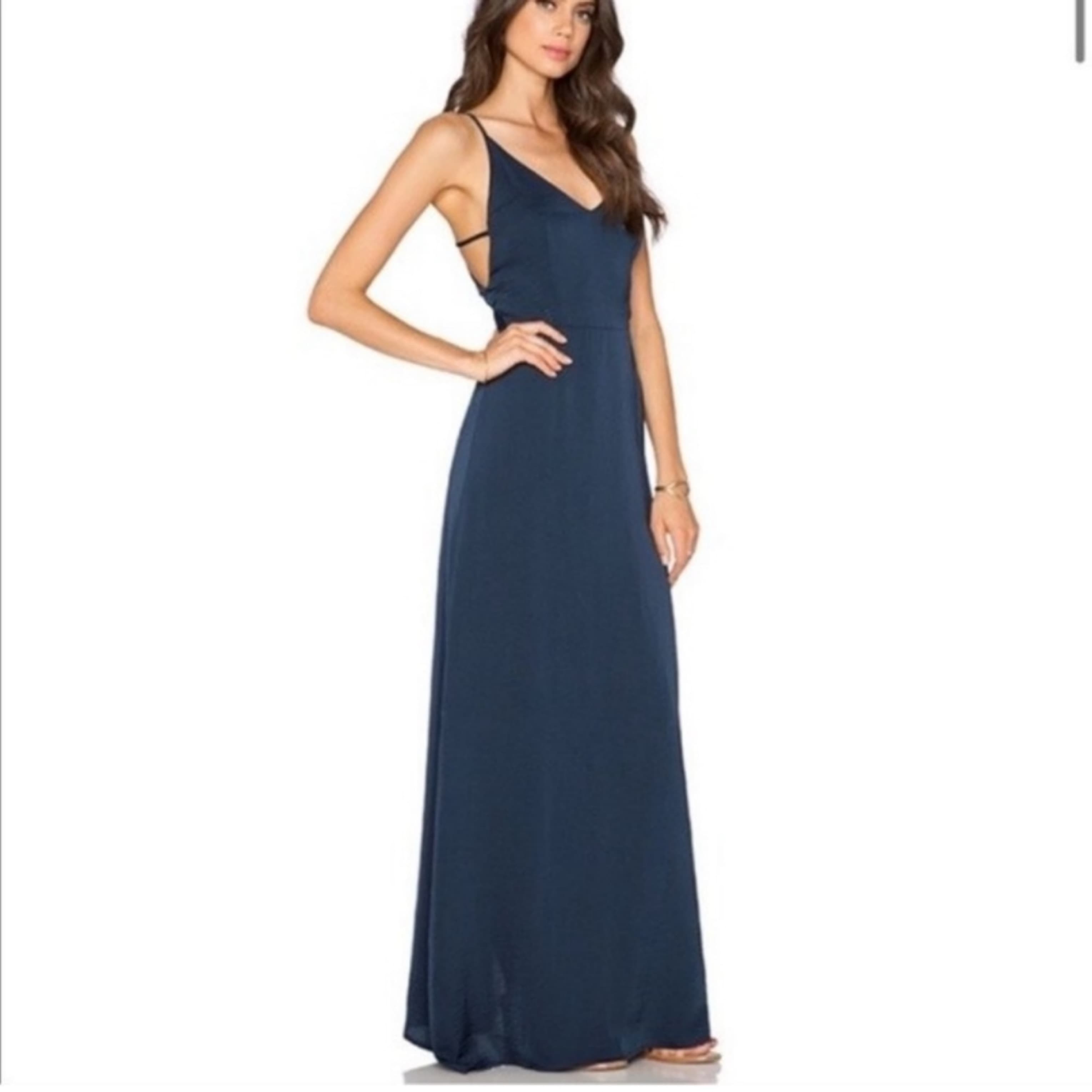 Navy Blue gown - Image 1