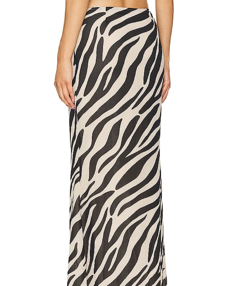 Zebra Print Skirt - Image 3