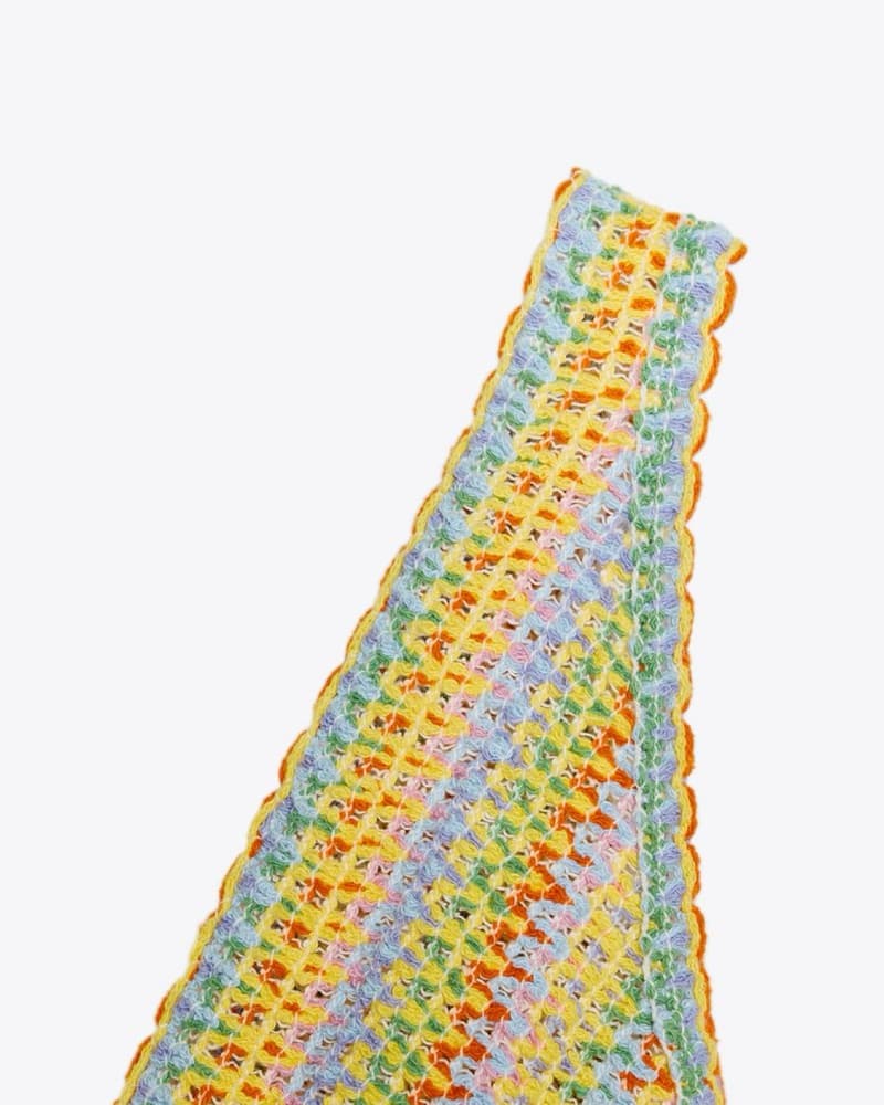 ZARA LONG CROCHET KNIT DRESS - Image 5