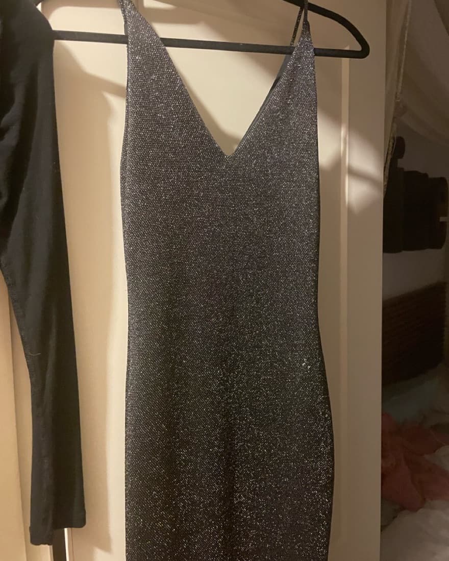 Sparkly Mini Party Dress  - Image 2