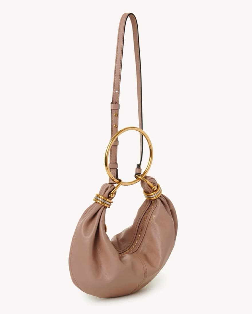 Chloé Bracelet Bag - Woodrose - Image 5