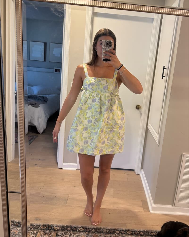 Storia Floral Babydoll Sundress - Image 1