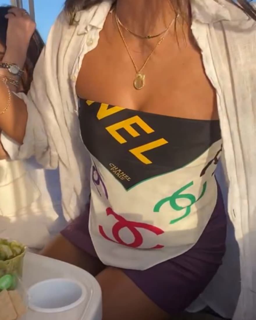 Vintage Chanel Scarf / Top - Image 1