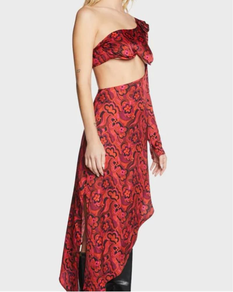 For Love And Lemons Asymmetrical Dress - Image 2