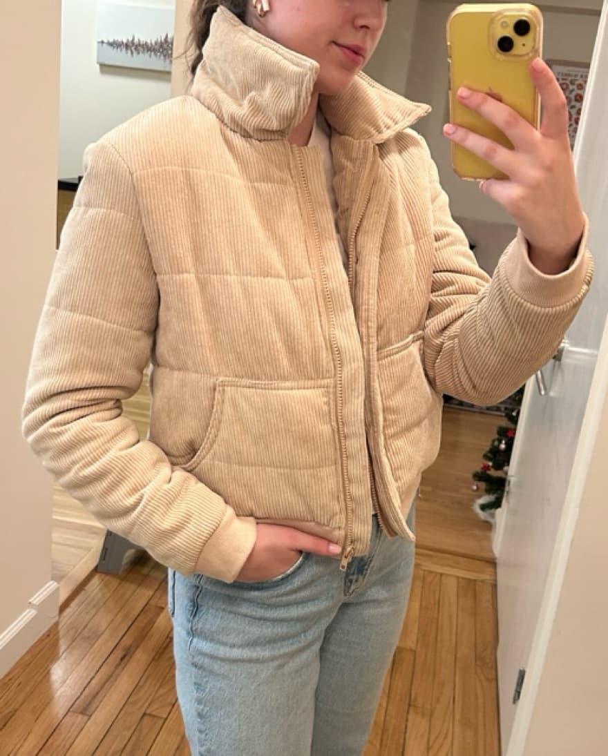Corduroy Puffer - Image 1