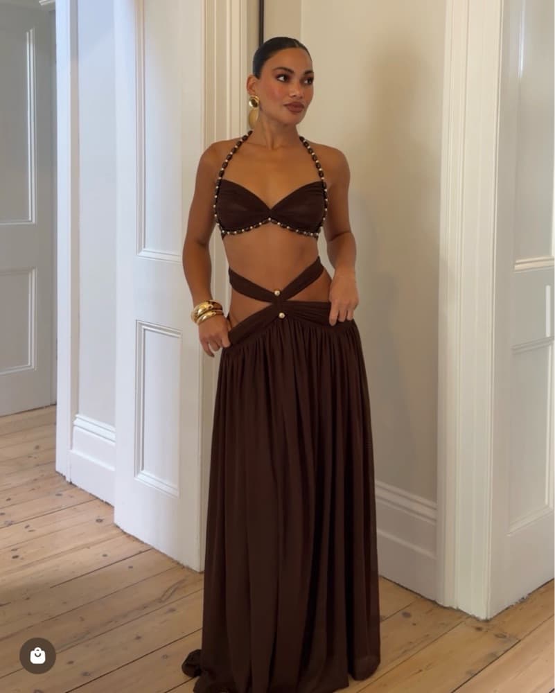 Melani Emara Crop & Martina Skirt - Image 1