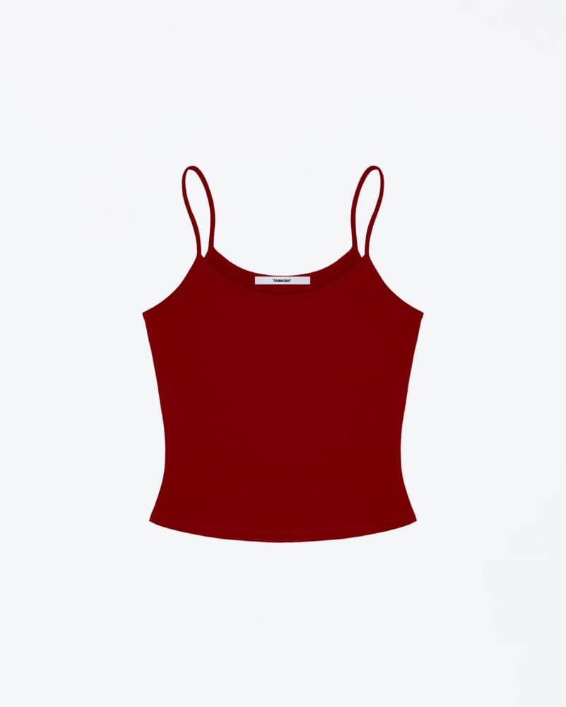 Tankair Studio Tank In Cherry XS - Image 4