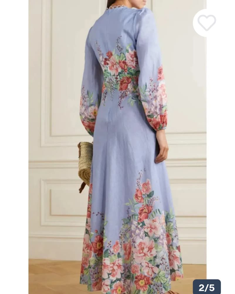 ZIMMERMANN THE BELLITUDE FLORAL LONG DRE - Image 3