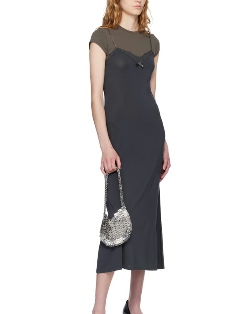 Paco Rabanne ICONIC 1969 MOON BAG SILVER - Image 2