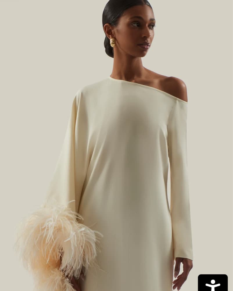 TALLER MARMO Ubud one-shoulder dress - Image 3