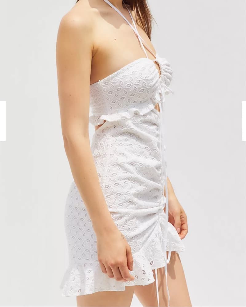 For Love And Lemons Eyelet Mini Dress - Image 3