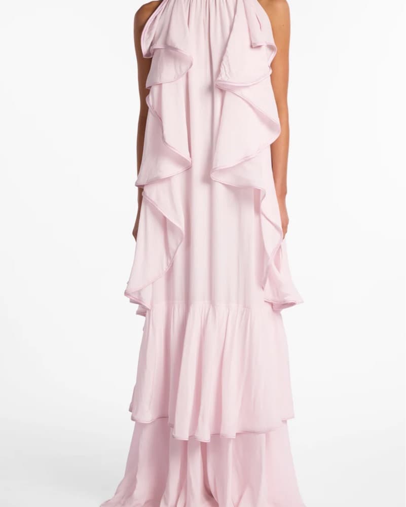Same Los Angeles Layered Chiffon Gown - Image 4