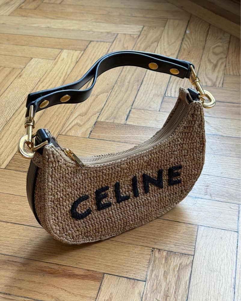Celine Rattan Shoulder Bag  - Image 1