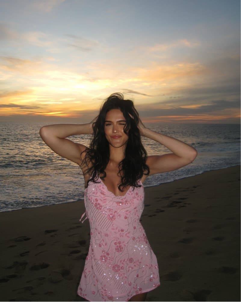 PepperMayo Pink Mini Dress - Image 1